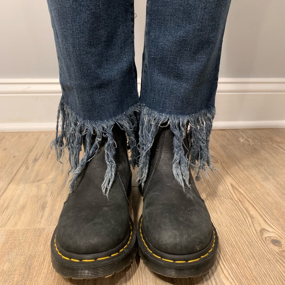 Jeans with Fringe